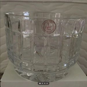 Crystal Serving Bowl..NWOT